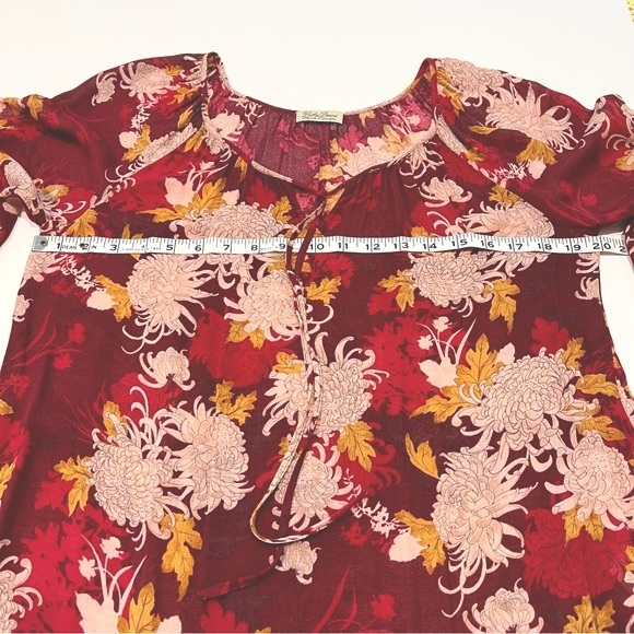Lucky Brand Floral Balloon Sleeves - Picture 10 of 11